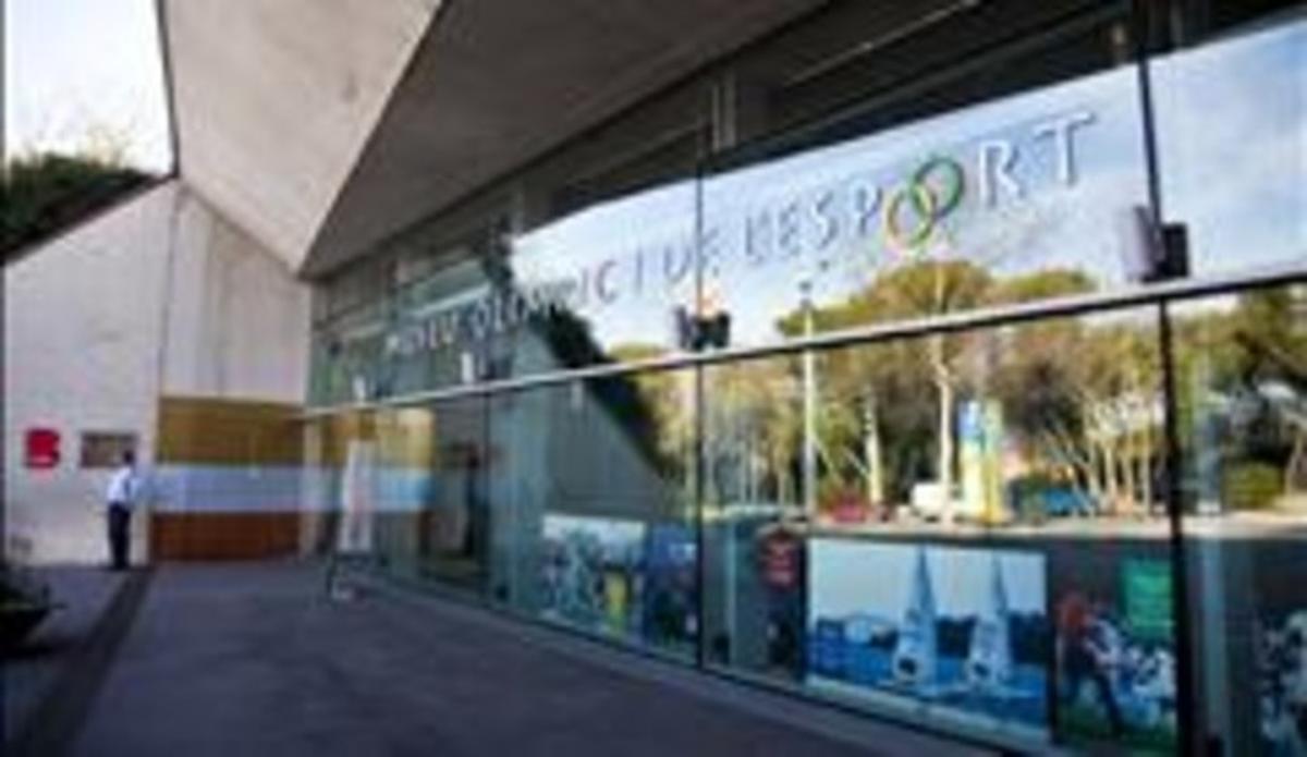 Museu Olímpic i de l'Esport de Barcelona situado al lado del Estadi de Montjuïc.