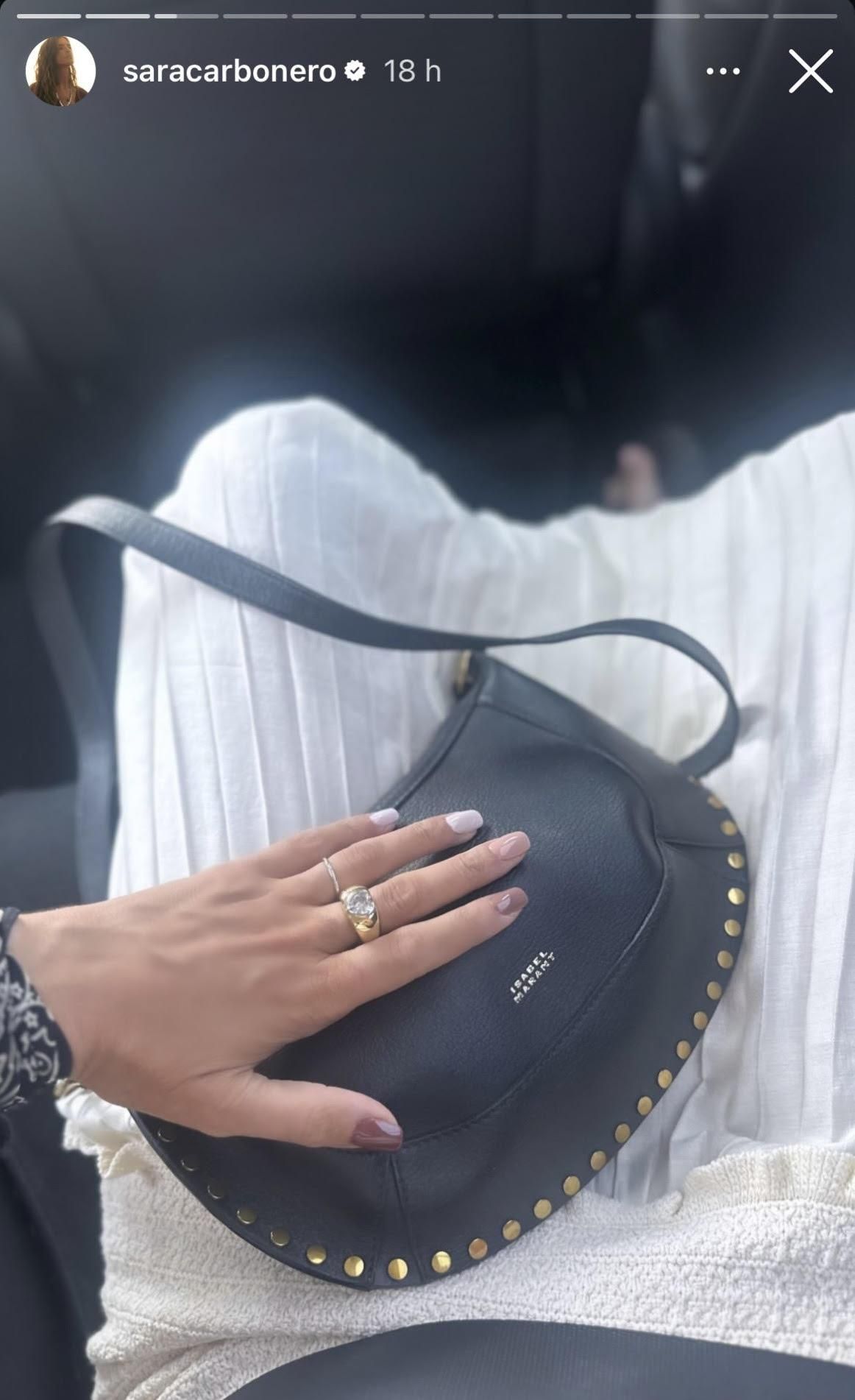 Manicura de colores de Sara Carbonero