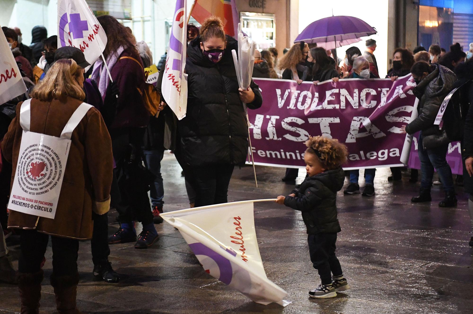 25-N | A Coruña en pie: "Ni una menos"