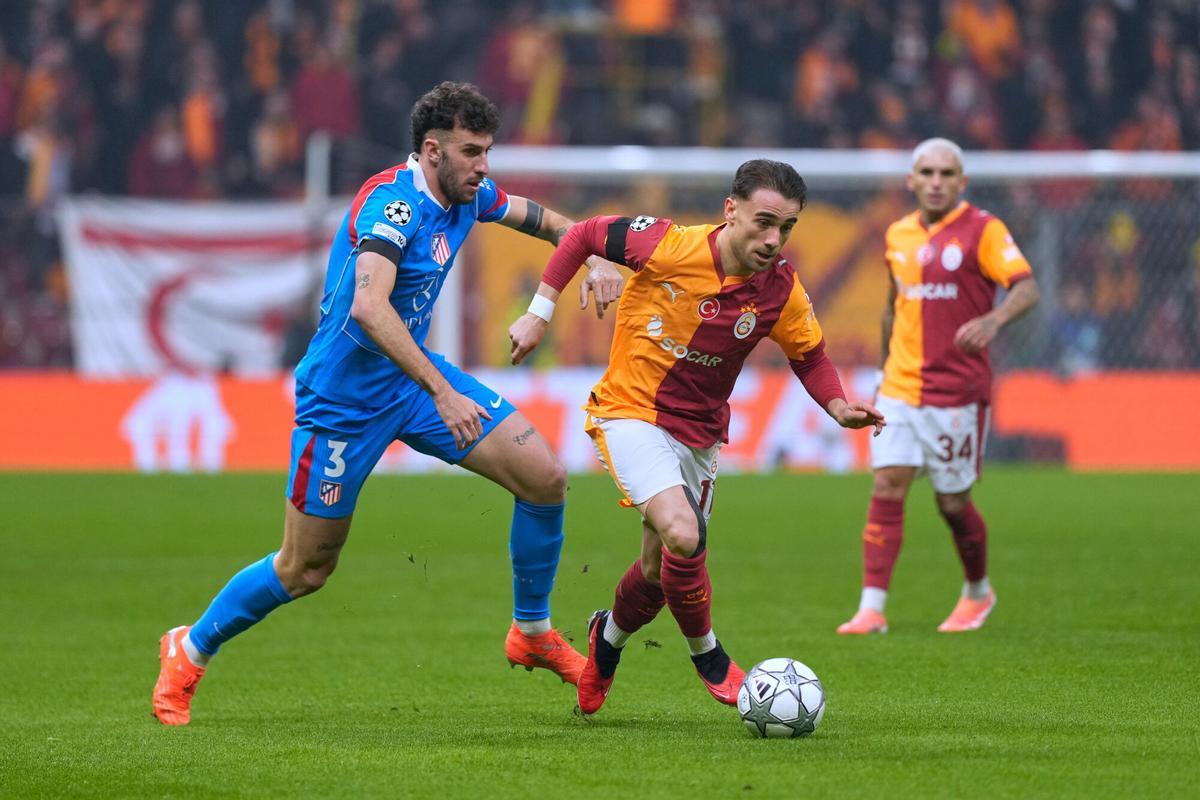 Champions: Galatasaray - Atlético de Madrid, en imágenes