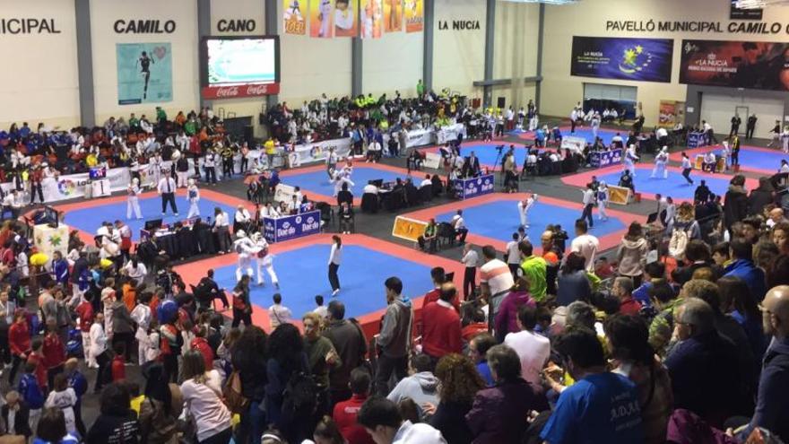 Gran ambiente en La Nucía durante el Campeonato de España sub&#039;21 de Taekwondo