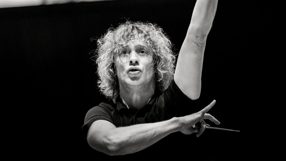 El percusionista y director finlandés Santtu-Matías Rouvali.