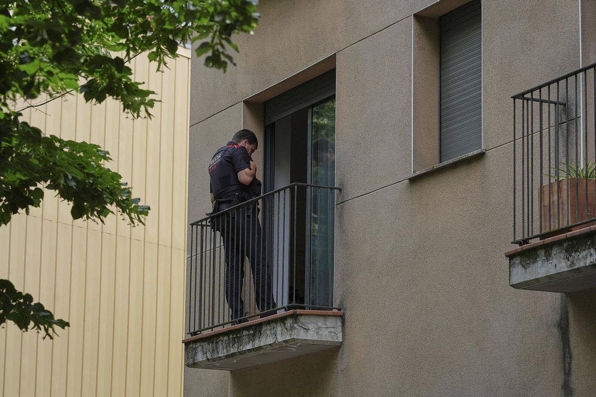 Girona pedret policia mossos esquadr pis ocupat