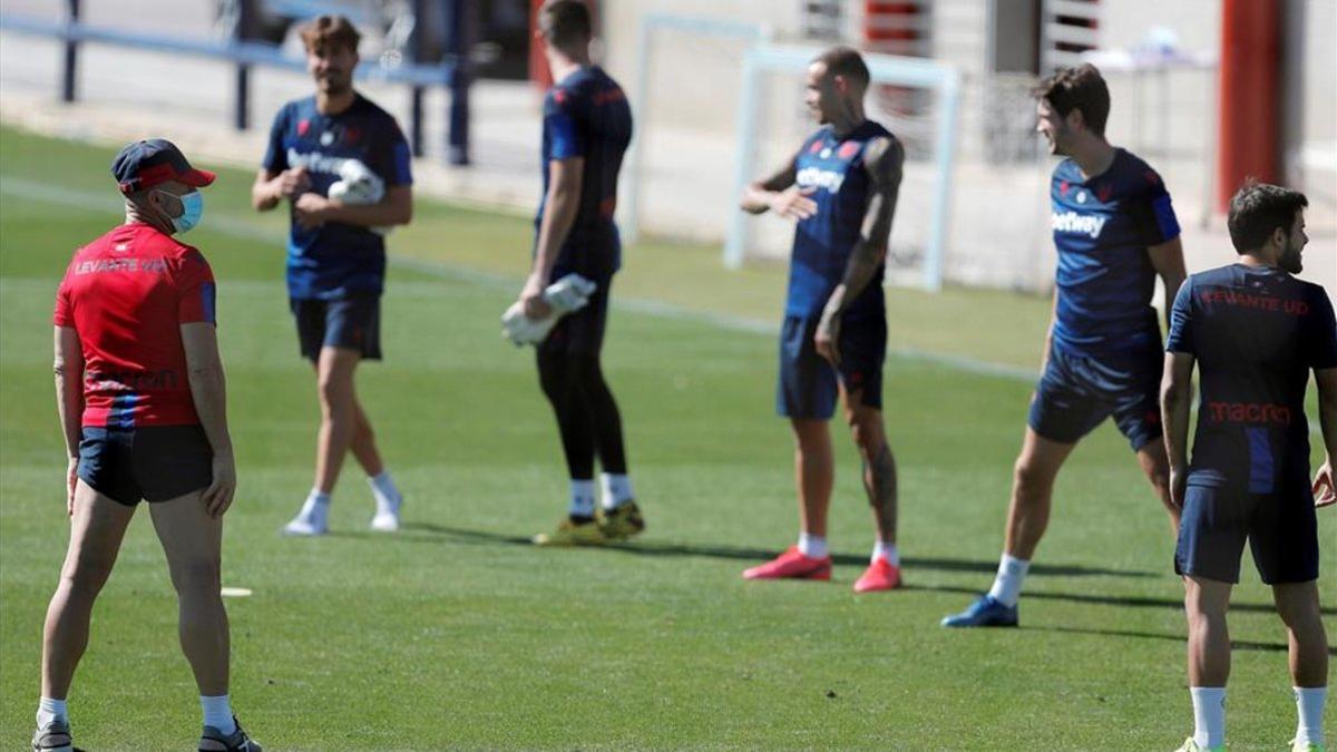 Imagen de archivo de un entrenamiento del Levante