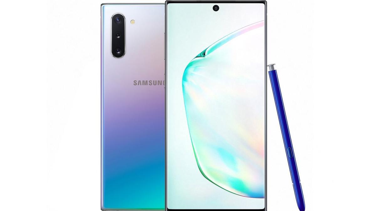 El nuevo Note 10 de Samsung.