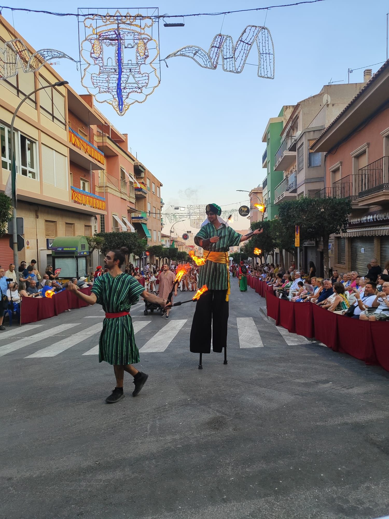 La Entrada Mora invade Agost