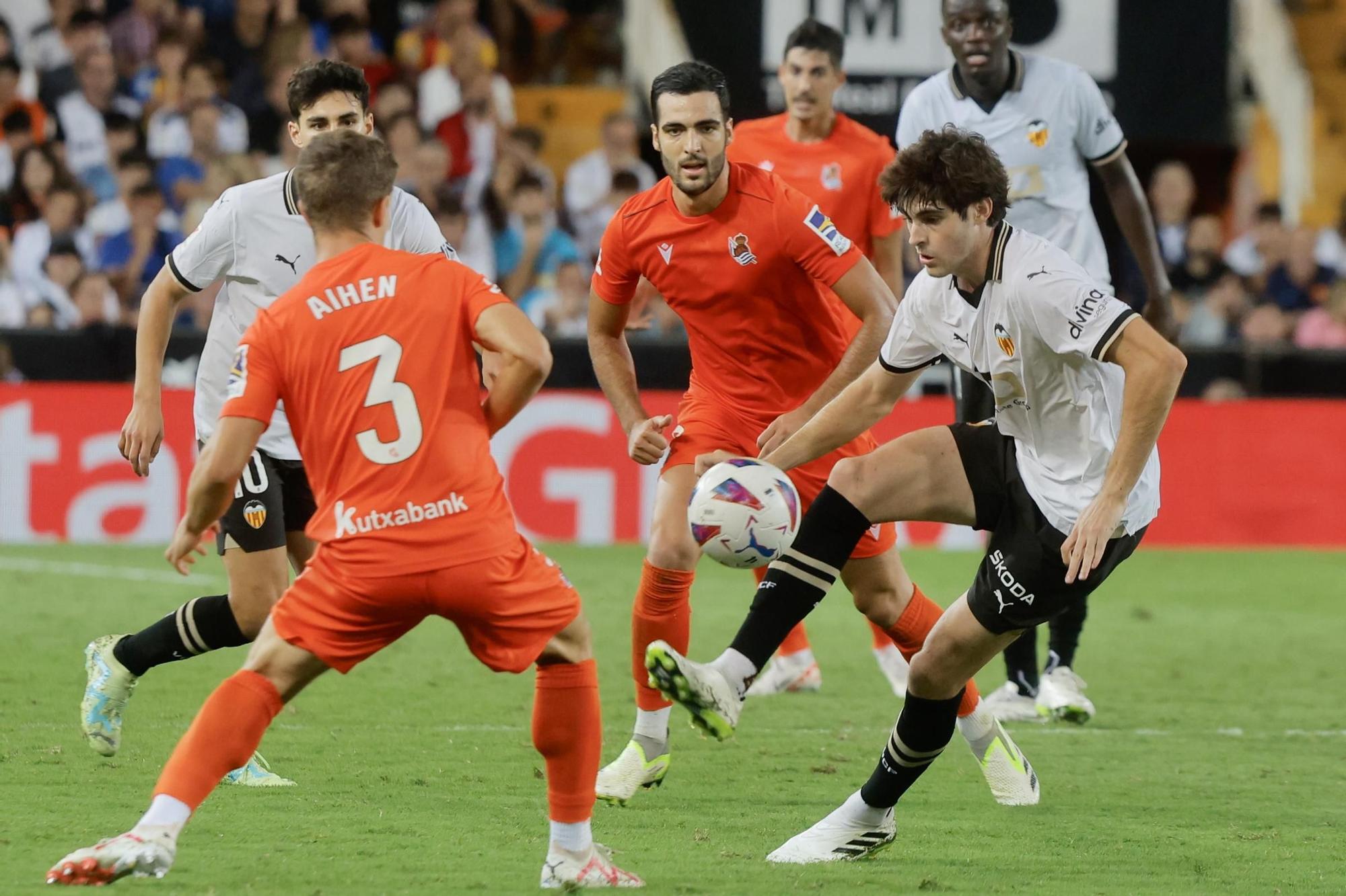 Valencia CF - Real Sociedad en imágenes