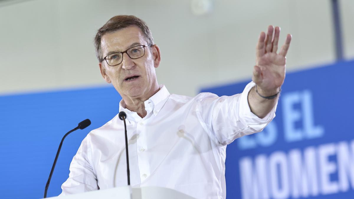 Mitin del PP en el Palacio de Congresos de Zaragoza