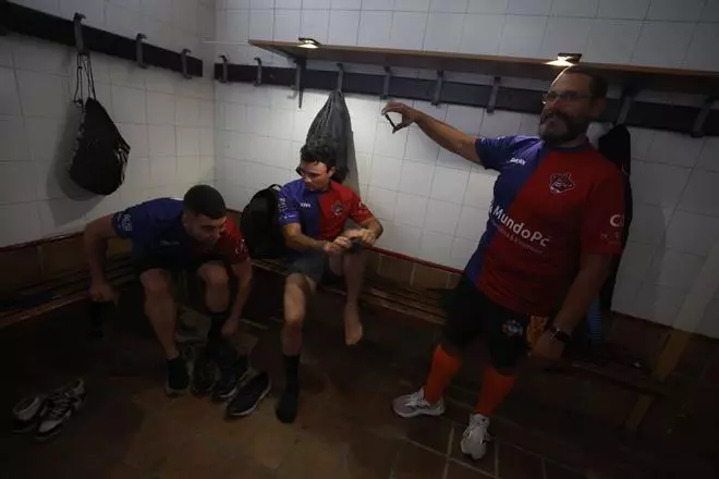 Las condiciones del club de rugby de La Calzada, en imágenes