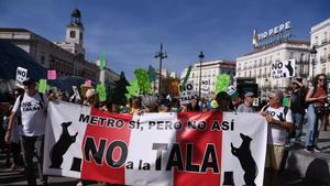 Continúan las críticas a la tala masiva de árboles en Madrid, ahora desde el Gobierno