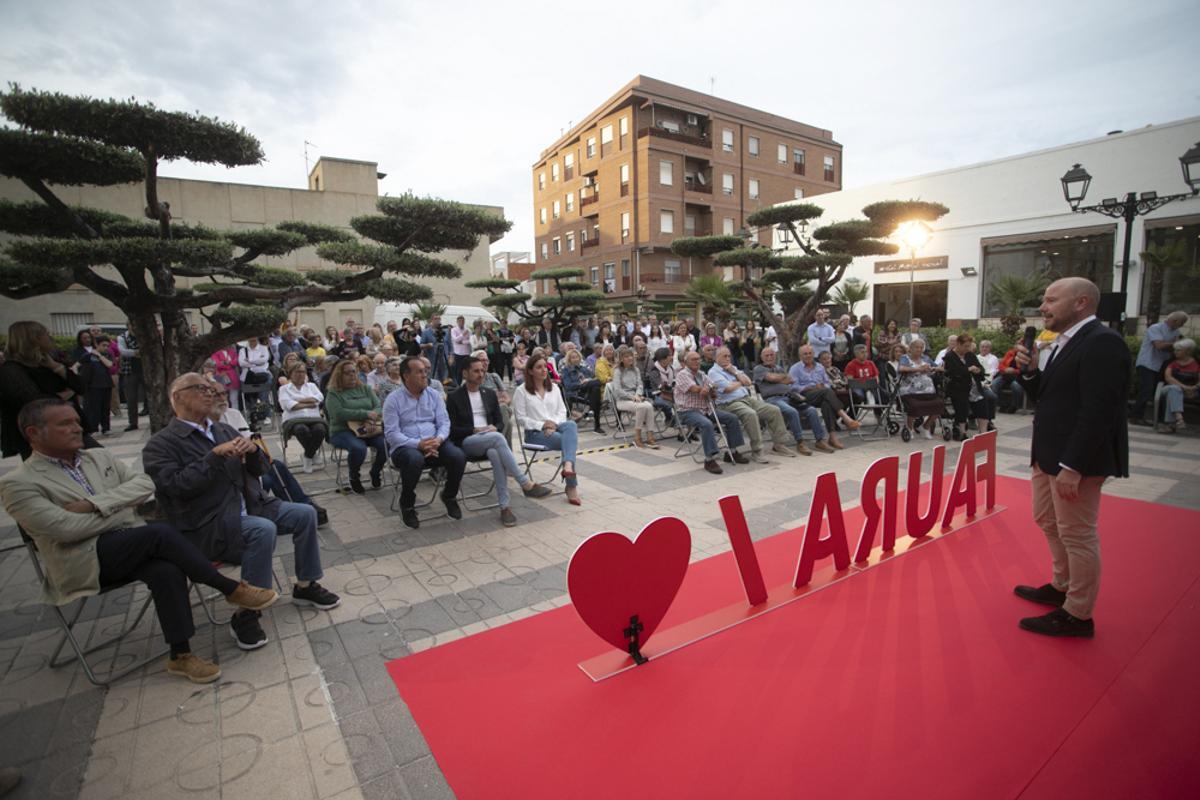 PSPV-PSOE presenta en Faura su candidatura para las elecciones del 28M