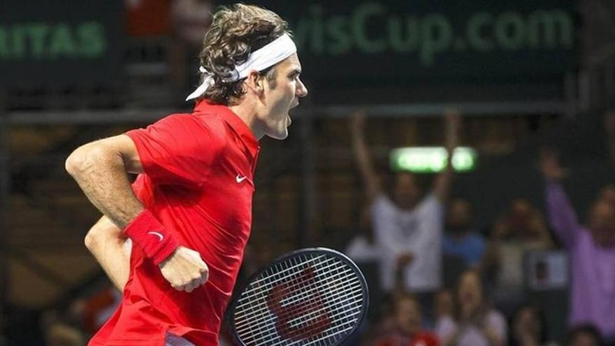 Suiza-Italia y Francia-República Checa, semifinales de la Copa Davis