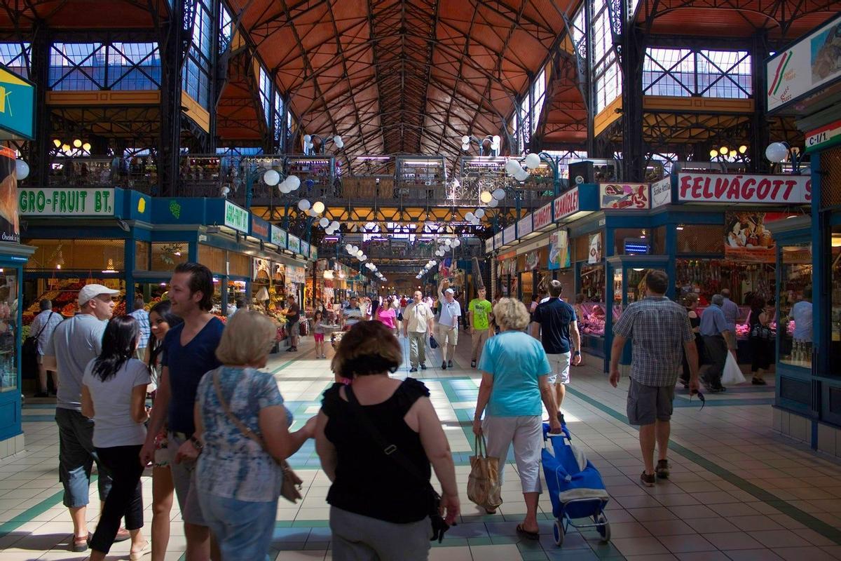 Mercado central de Budapest