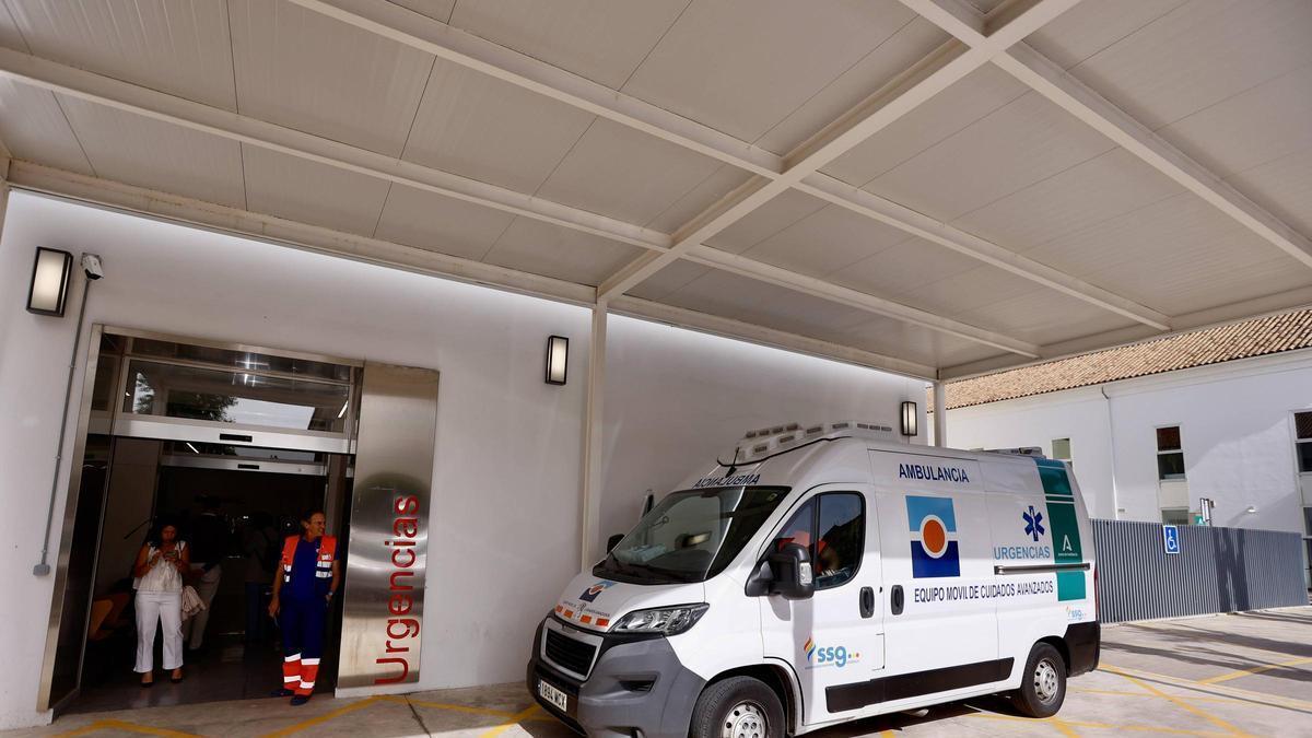 Entrada al punto de urgencias extrahospitalarias de Levante Sur en Córdoba.