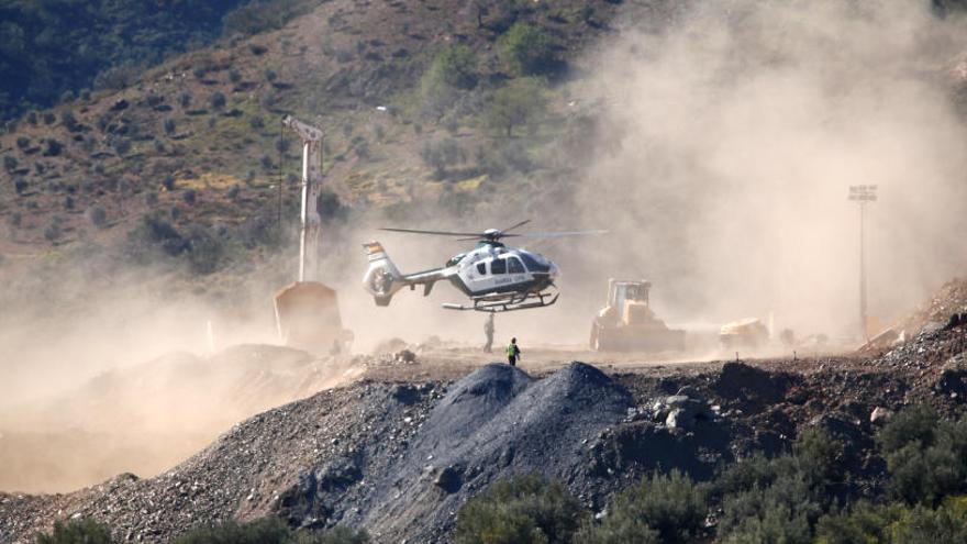 El dispositivo de rescate en Totalán está formado por 26 personas