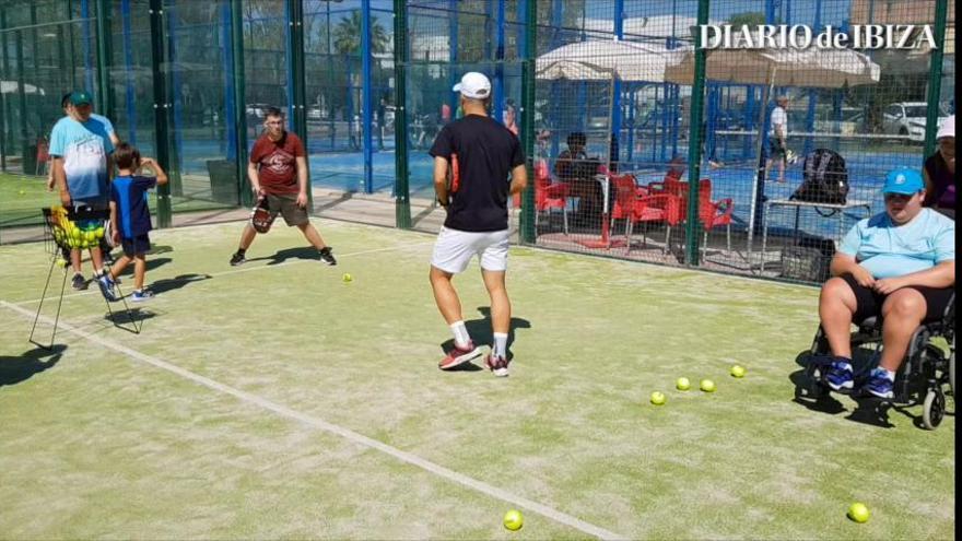 Padel inclusivo y sin barreras en Ibiza