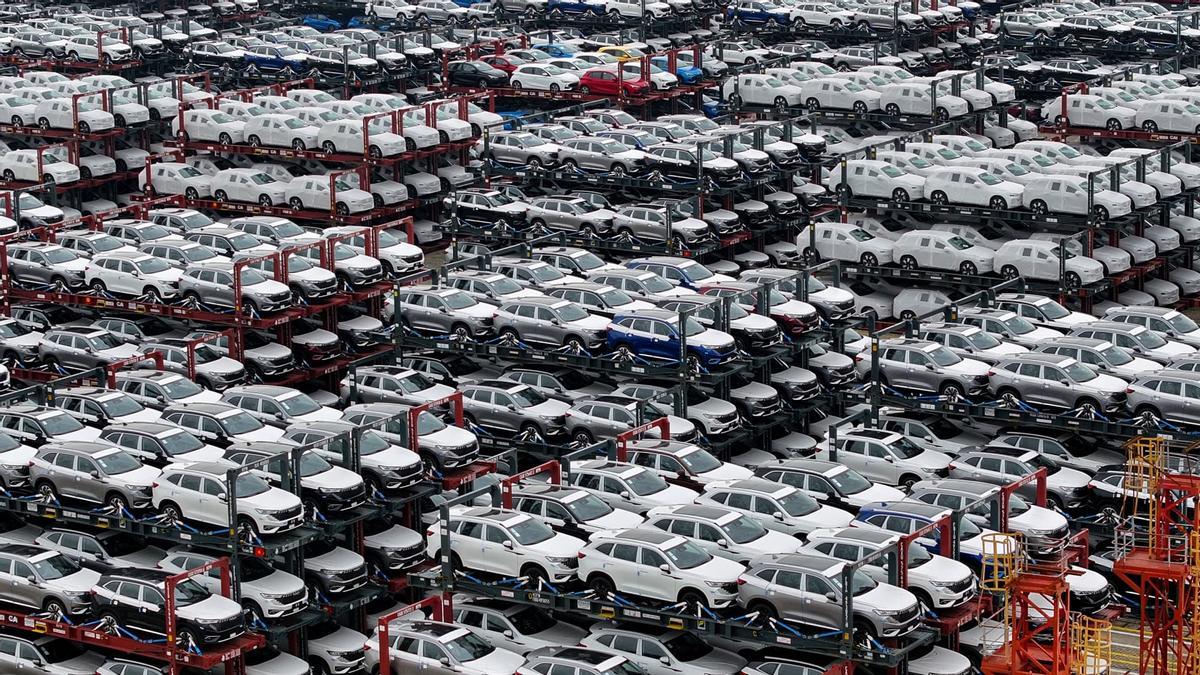 Coches eléctricos chinos, listos para ser exportados