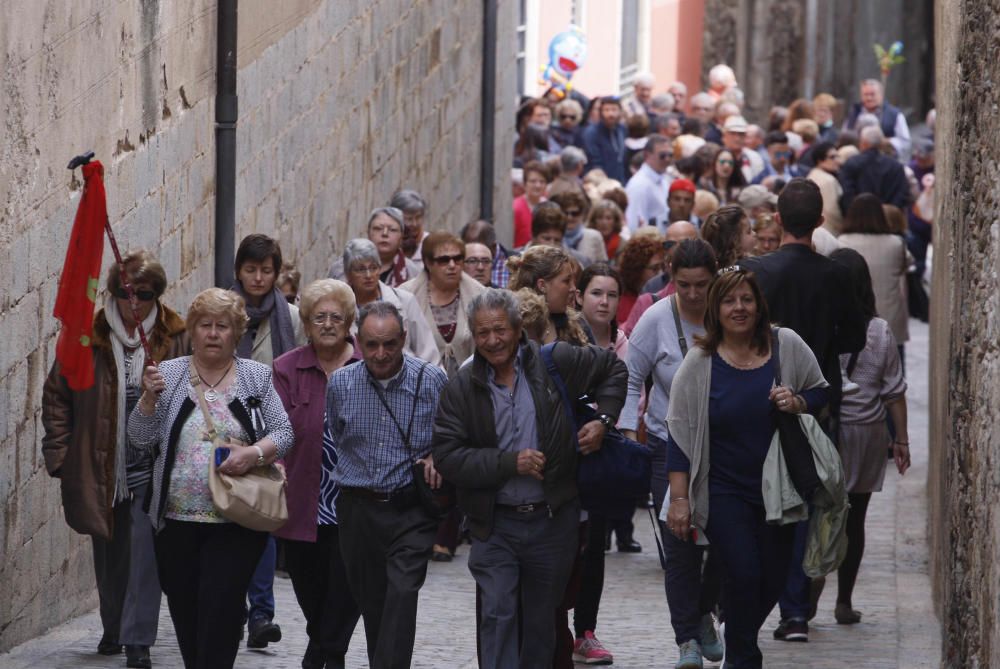 Girona es torna a omplir de visitants el darrer cap de setmana de Temps de Flors