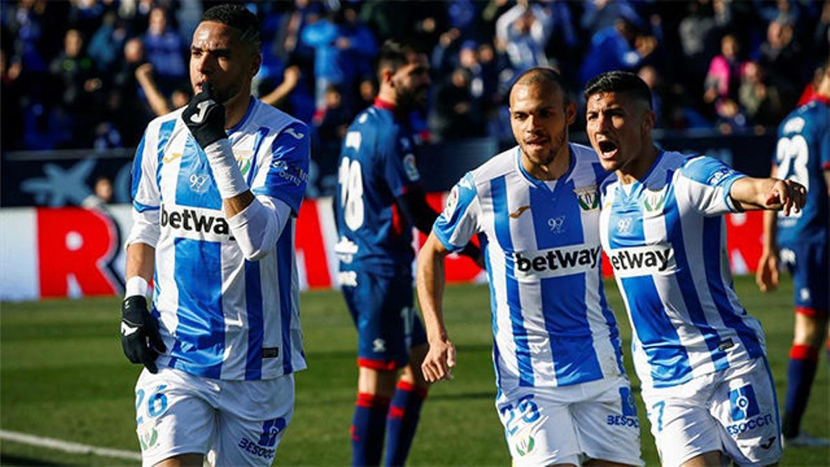 El Leganés consigue una victoria vital ante el Huesca