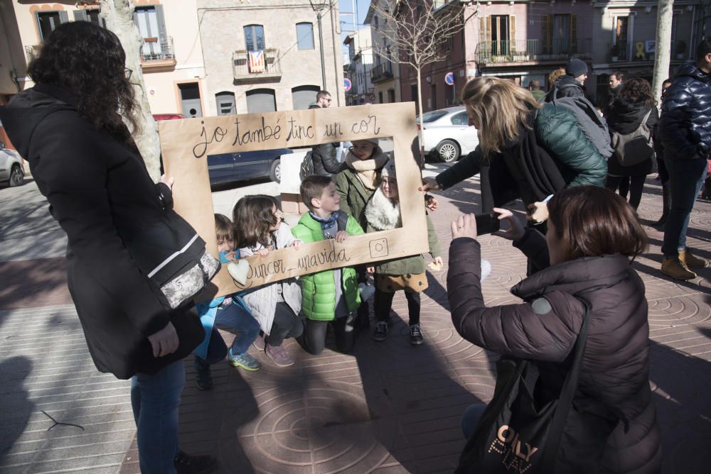 Acte de cloenda del projecte 'Un cor, una vida' contra la leucèmia infantil