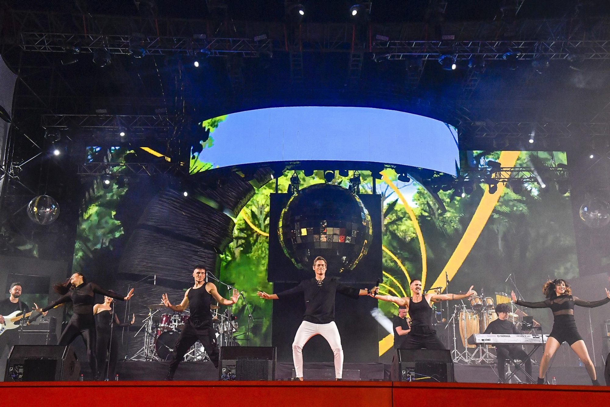 Concierto de Carlos Baute en el Carnaval de Las Palmas de GC