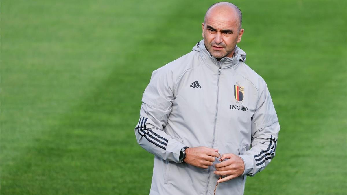 Roberto Martínez, seleccionador belga