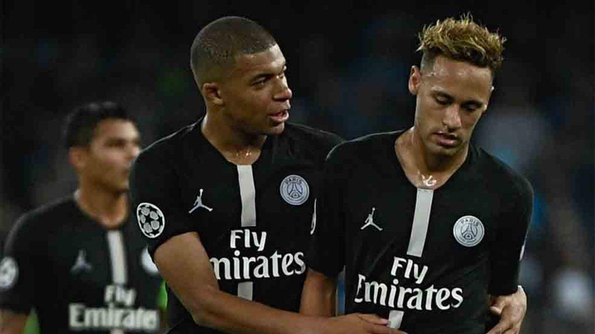 Neymar y Mbappé, bajas en el PSG