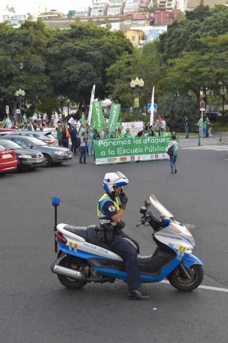 Manifestación por la Huelga general educativa