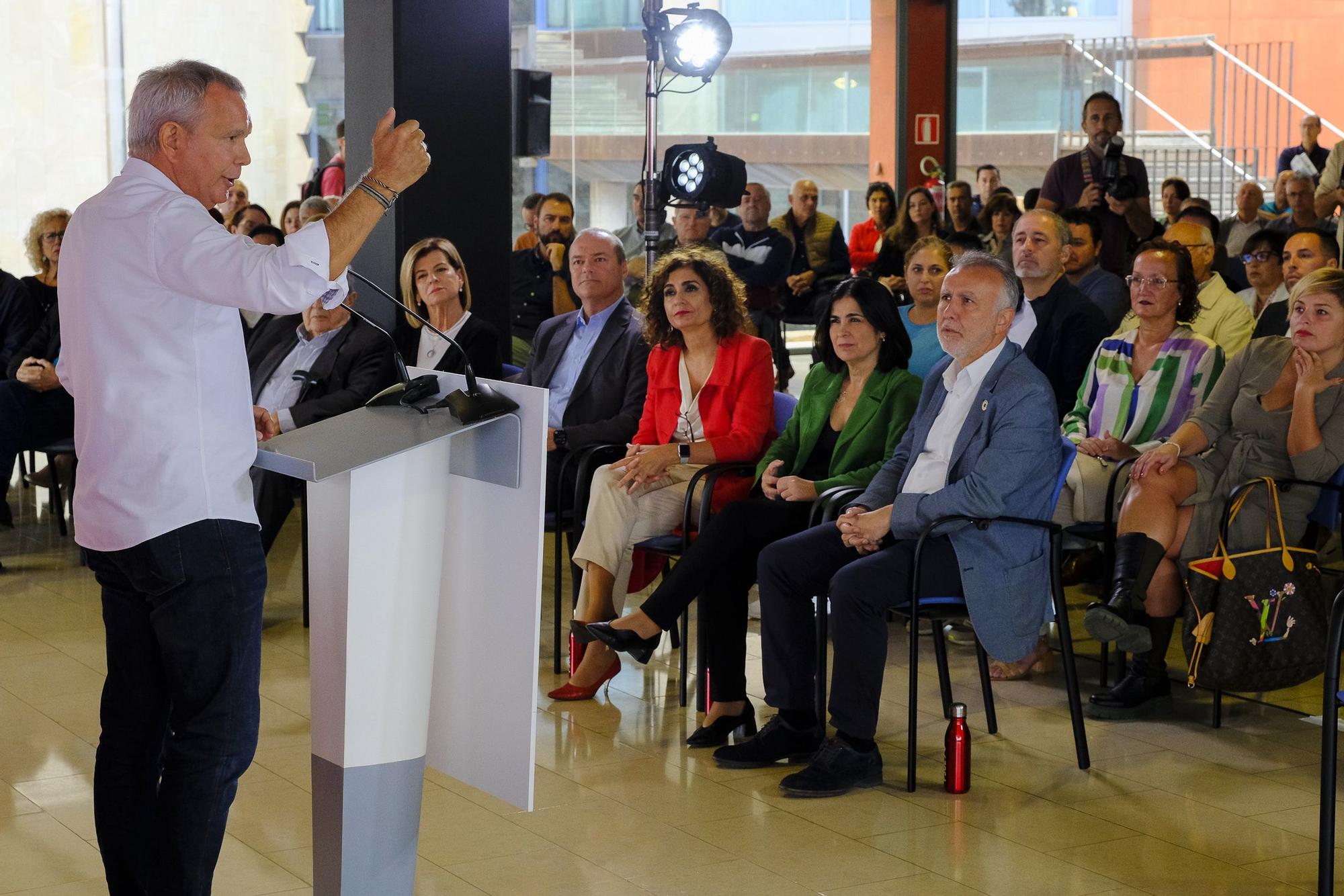 Carolina Darias presenta su candidatura a la alcaldía de la capital grancanaria