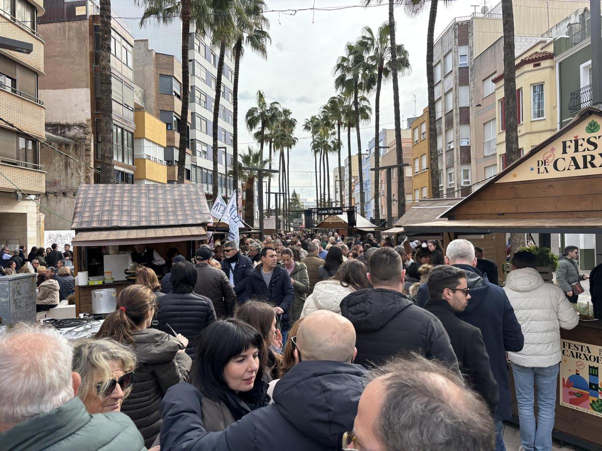 Fotos del último día del Mercat Gastronòmic de la Festa de la Carxofa de Benicarló