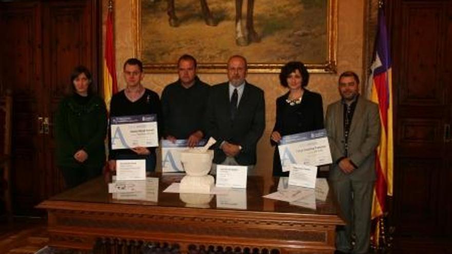 Mulet Vanrell, Servera Viedma y Vasileva Tsekova, Premios de Artesanía de Mallorca