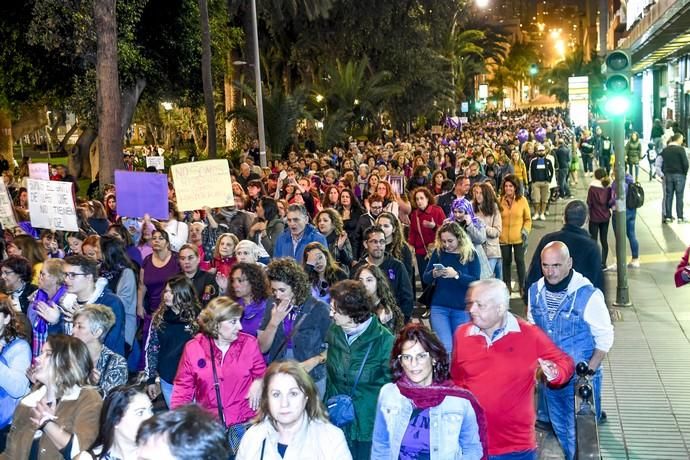 GENTE Y CULTURA 07-03-19  LAS PALMAS DE GRAN CANARIA. 8M Día Internacional de la Mujer. Manifestación por el 8M Día Internacional de la Mujer. FOTOS: JUAN CASTRO