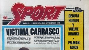 1979 - El Barça no pudo alinear a Carrasco frente al Burgos