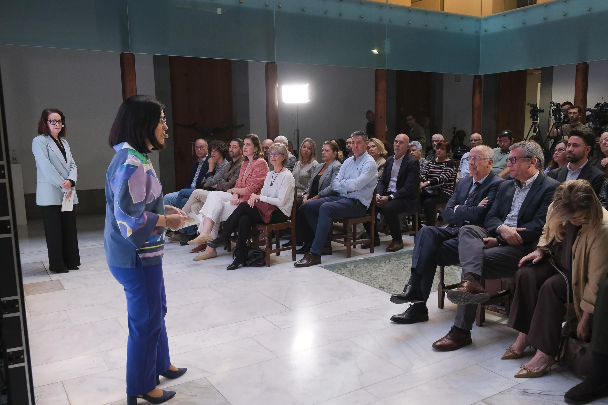 Presentación de anteproyectos finalistas del paseo Guiniguada