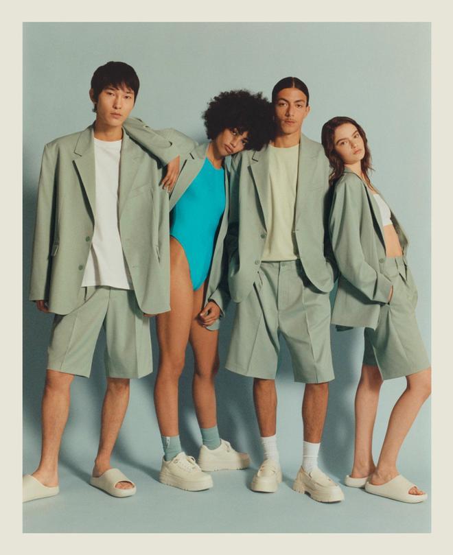 Bershka presenta la colección 'Suits', con originales trajes unisex en tonos pastel