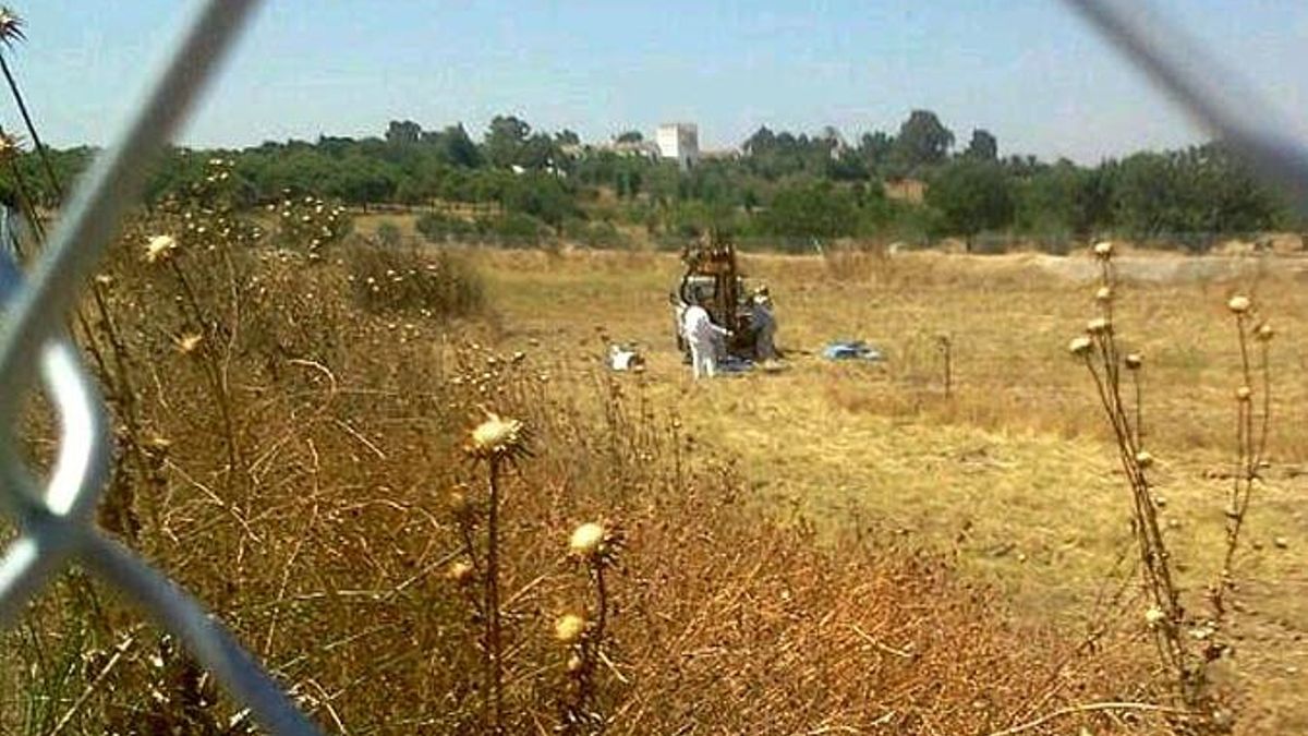Retirada de amianto en Cortijo del Cuarto en 2015