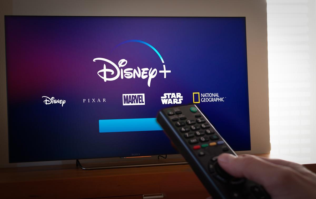 Una imagen de Disney en la televisión