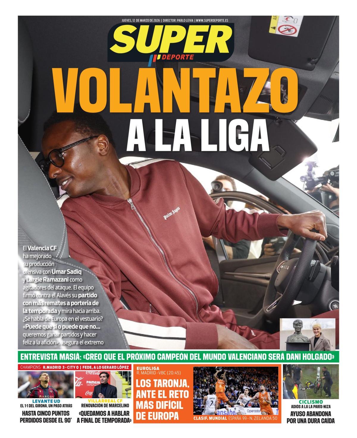 Las portadas de la prensa deportiva de hoy