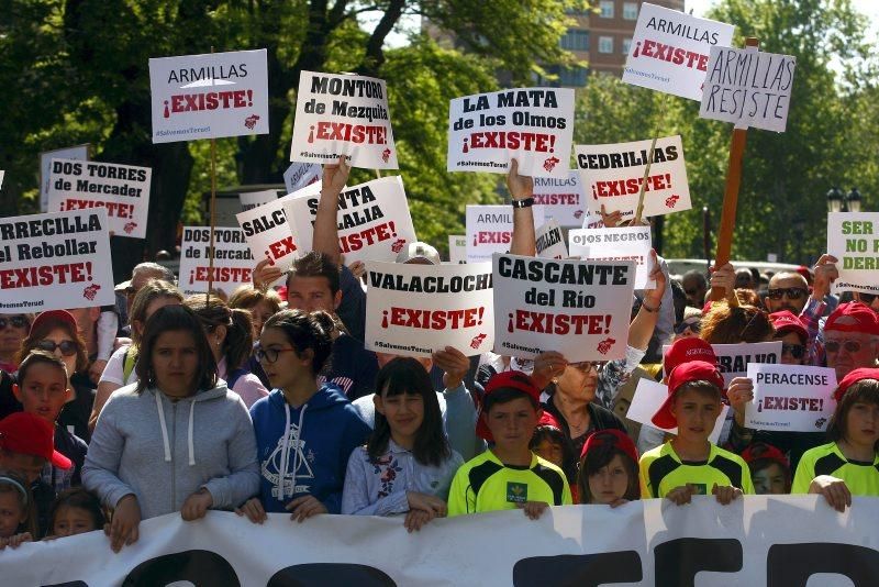 Manifestación: 'Salvemos Teruel'