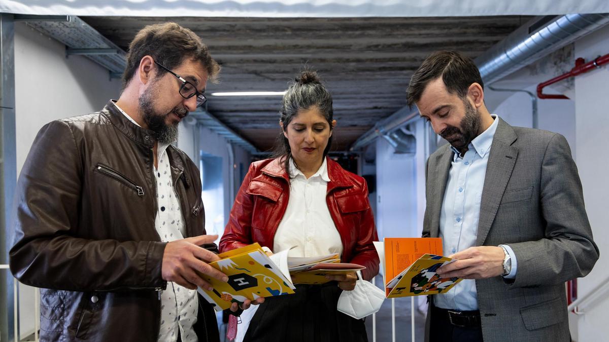 Diego Garulo, Mercy Rojas y David Lozano han presentado la nueva programación.