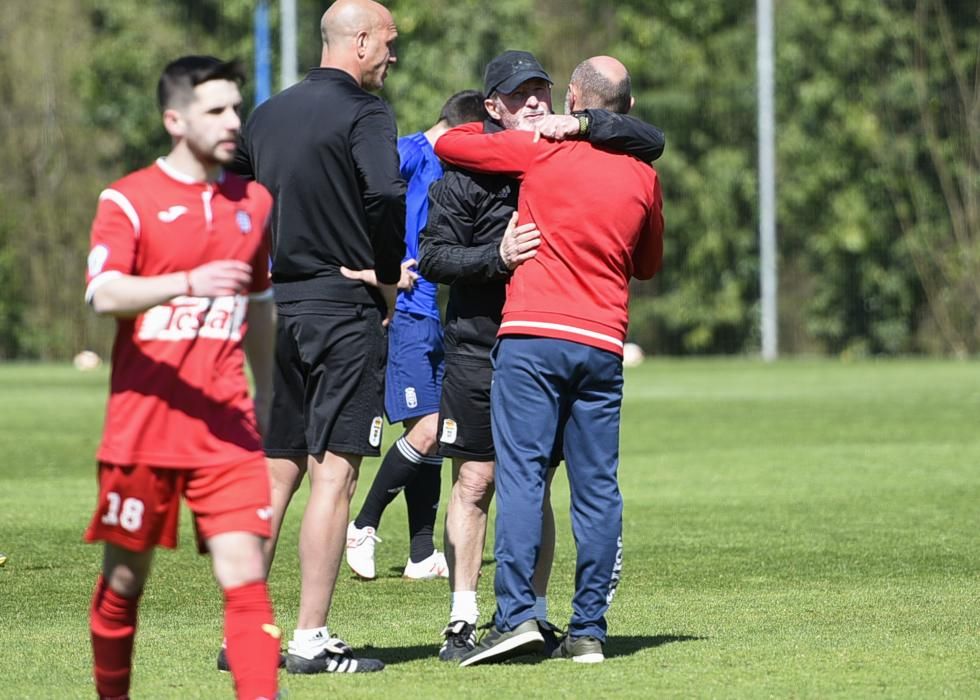 Partidillo del Real Oviedo ante el Praviano