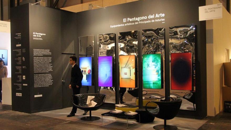 Asturias estrena el &quot;pentágono del arte&quot; en Arco