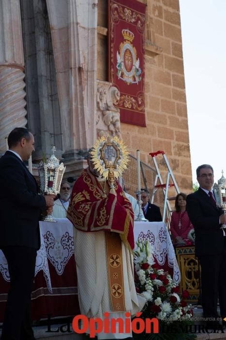 Ofrenda de flores en Caravaca