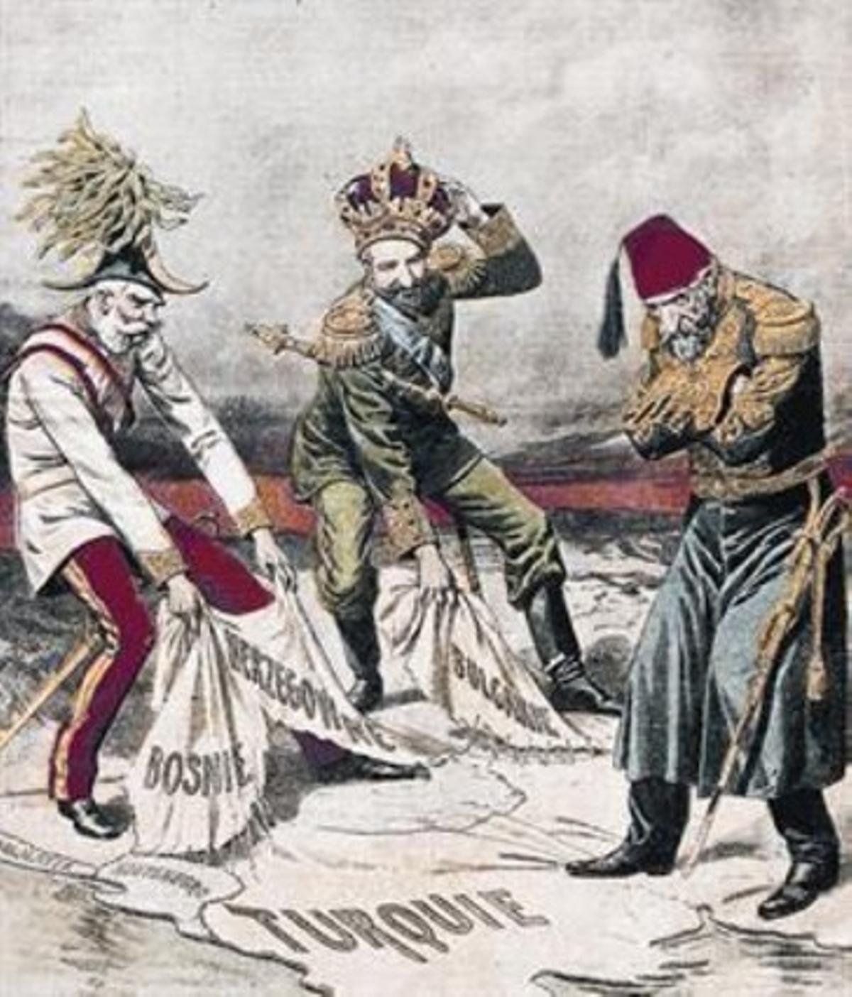 Portada de ’Le Petit Journal’ del 1908. Portada de ’Le Petit Journal’ del 1908.