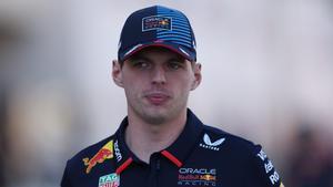 Max Verstappen, en el Circuito Internacional de Bahrein