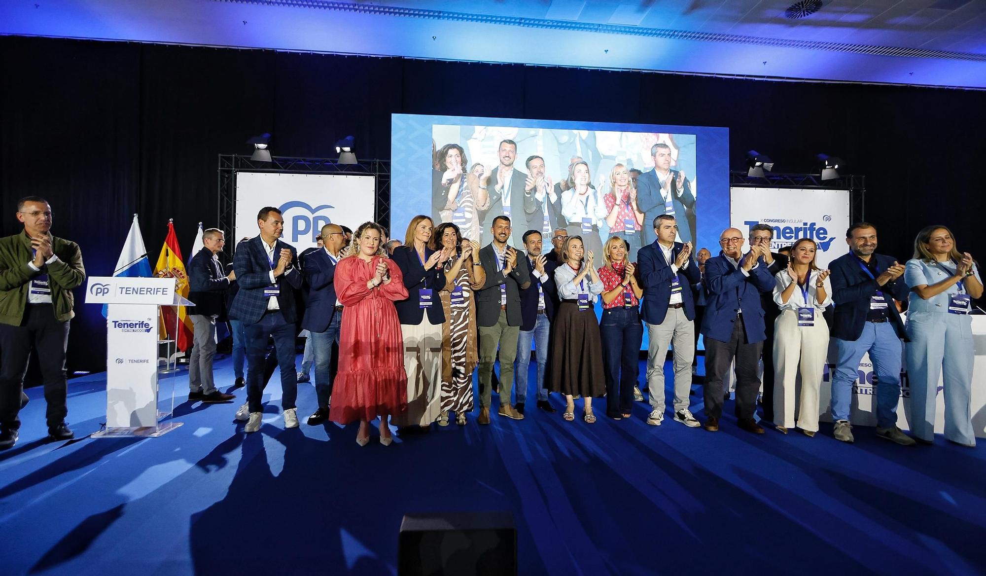 X Congreso Insular del Partido Popular, donde Lope Afonso ha sido elegido como presidente de los populares en Tenerife