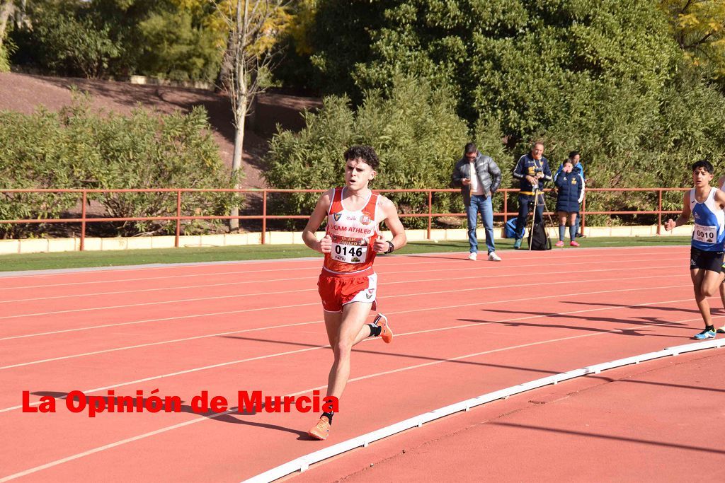 Regional absoluto y sub-23 de atletismo en Lorca (I)