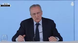 "No sé muy bien cuál era el sentido de esta comparecencia de Florentino Pérez"