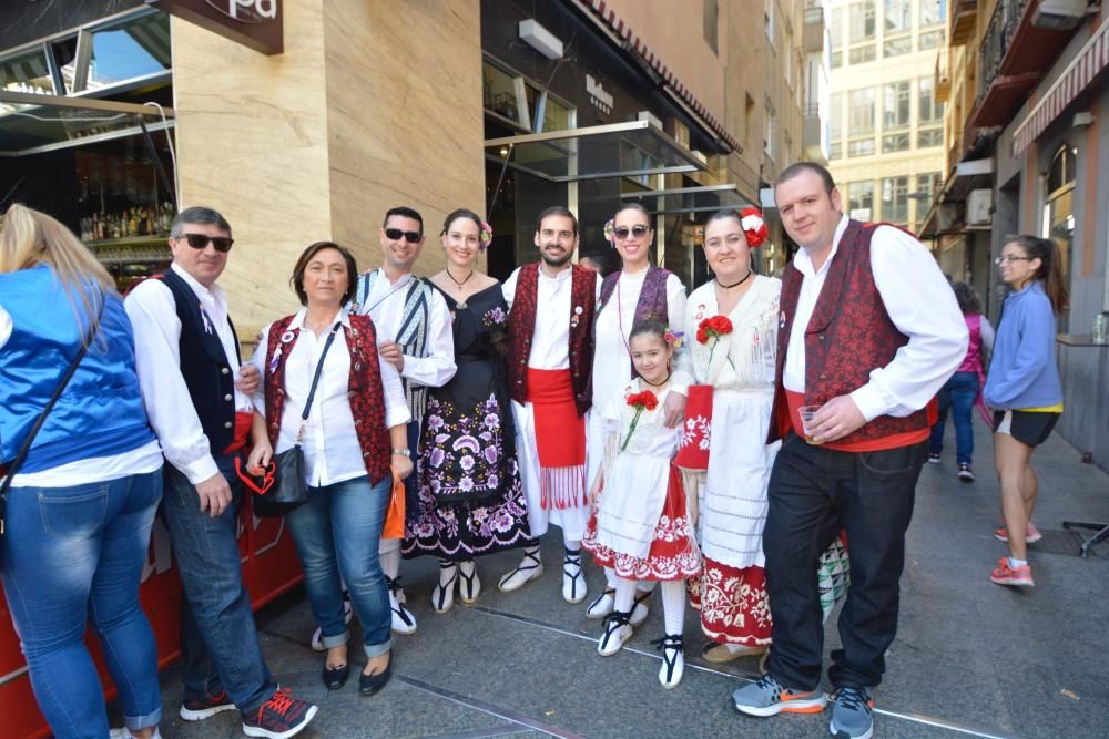 Ambiente y Photocall en la Plaza de las Flores