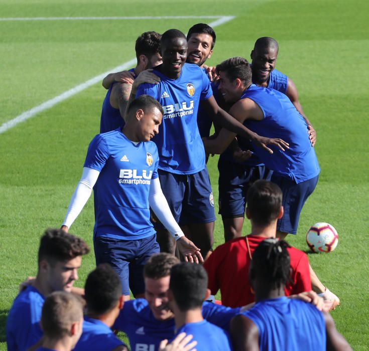 El Valencia CF ultima su preparación para recibir